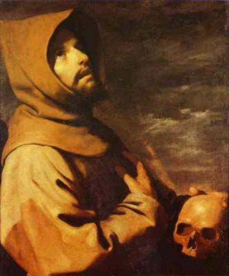 Francisco de Zurbarn. The Ecstasy of St. Francis
