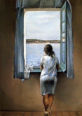 Salvador Dal. Figure at a Window